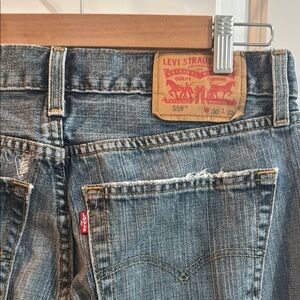 Levi's Classic Blue Jeans with Red Tab